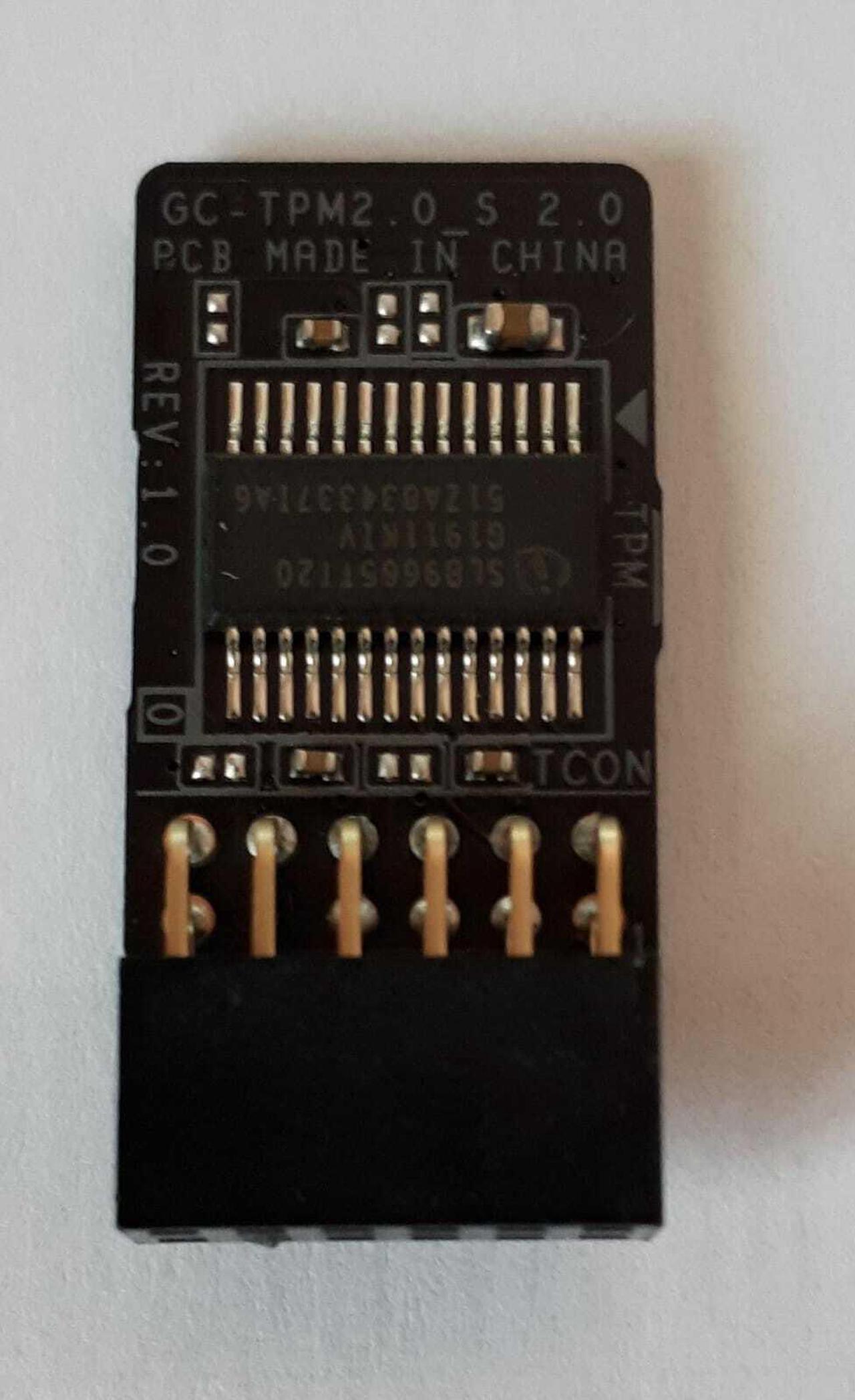 Gigabyte GC-TPM2.0_S 2.0 TPM Module Compute Securely bus header Trusted Platform