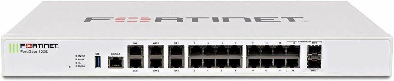 Fortinet FortiGate FG-100E Network Security Firewall 20xGE port Switch managed