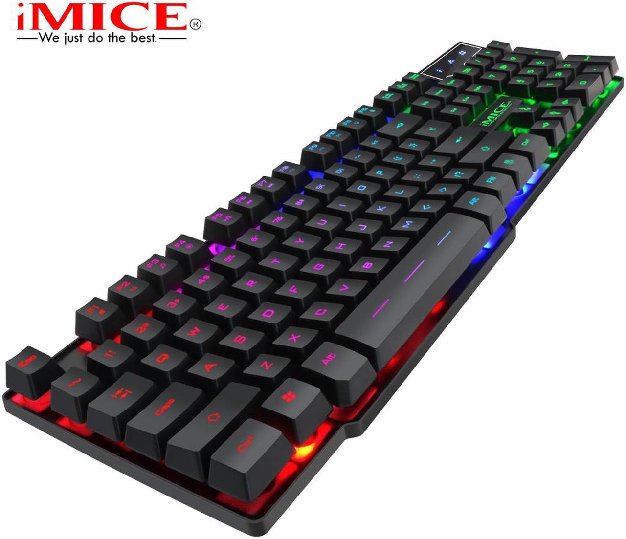 Keyboards Gaming IMice AK-600 Backlight Suspension Key Mechanical Keyboard Game Wired PC Notebook