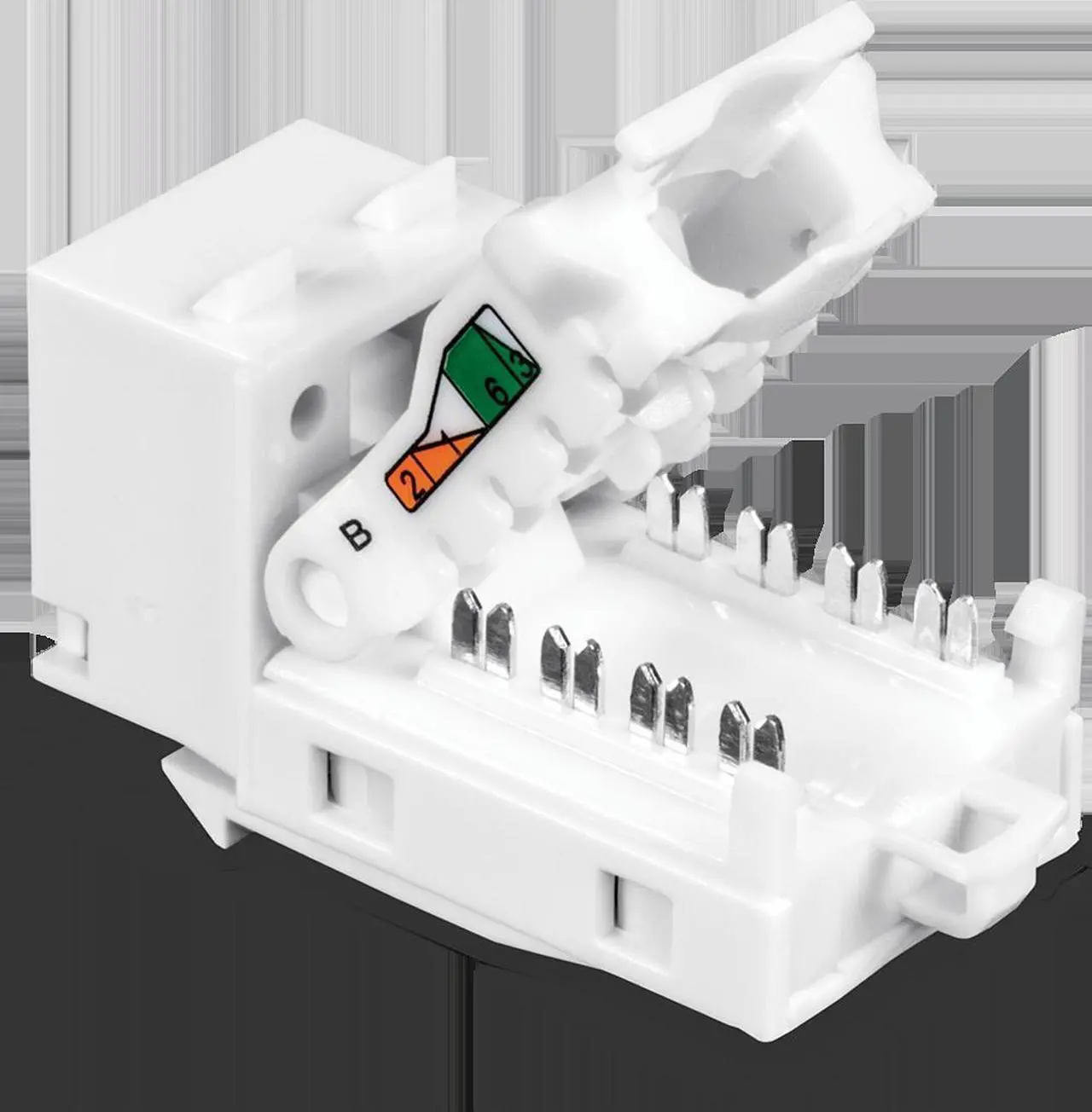 Alt view image 10 of 20 - TRENDnet TC-K25C6 Cat6 Keystone Jack - 25-Pack