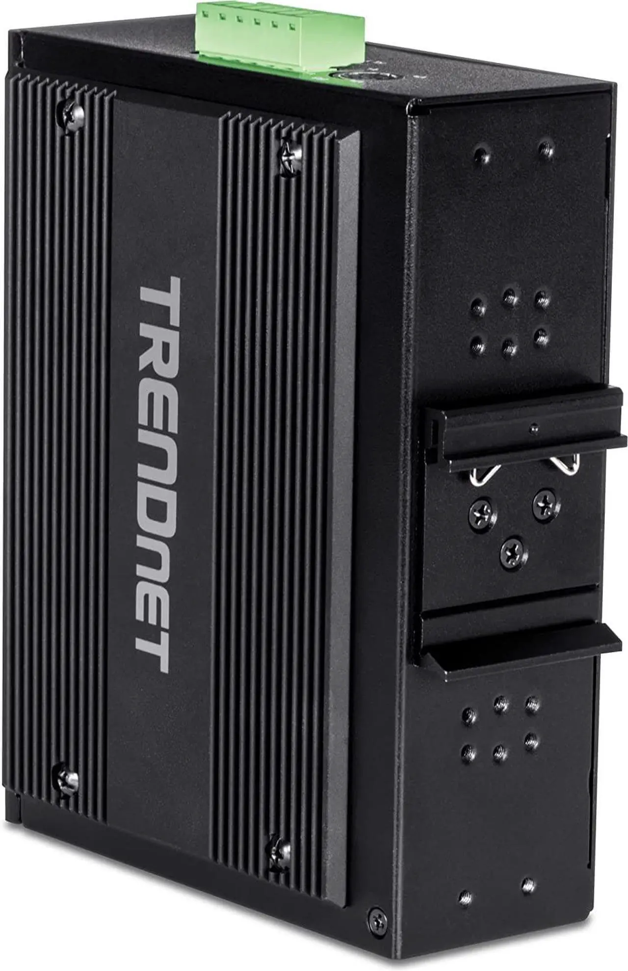 Alt view image 3 of 20 - TRENDnet  TI-BG104,10-Port Industrial Gigabit PoE++ DIN-Rail Switch