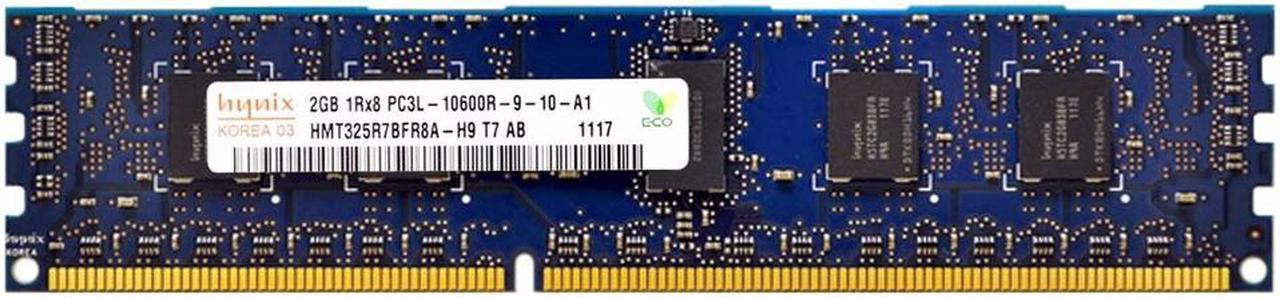 HYNIXHynix Hmt325R7Bfr8A-H9 Hynix   2Gb (1X2Gb) Pc310600 1333Mhz Ecc Registered Single Rank Cl9 1.35V 240Pin Ddr3 Sdram Dimm Memory Module