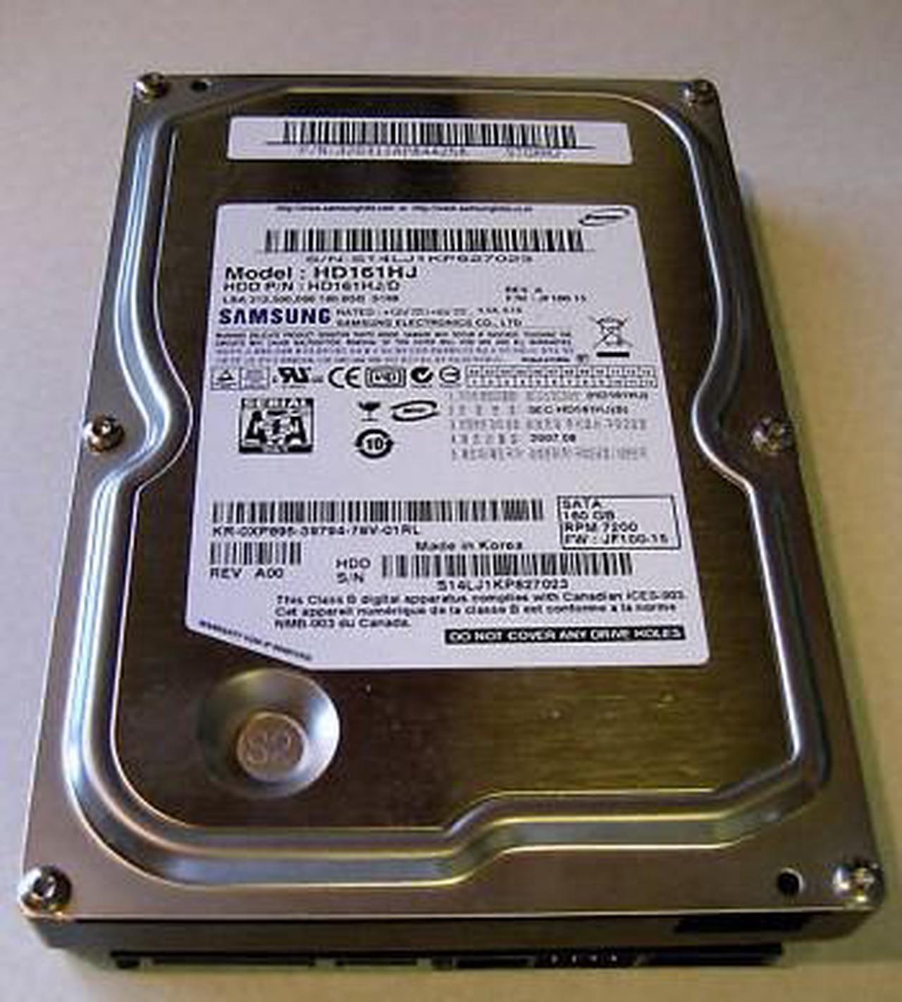 Dell Xp895 160Gb 7200Rpm Sataii 8Mb Buffer 3.5Inch Low Profil(1.0Inch) Hard Disk Drive With Tray For Poweredge 840 860 Sc1430 Sc440 Server