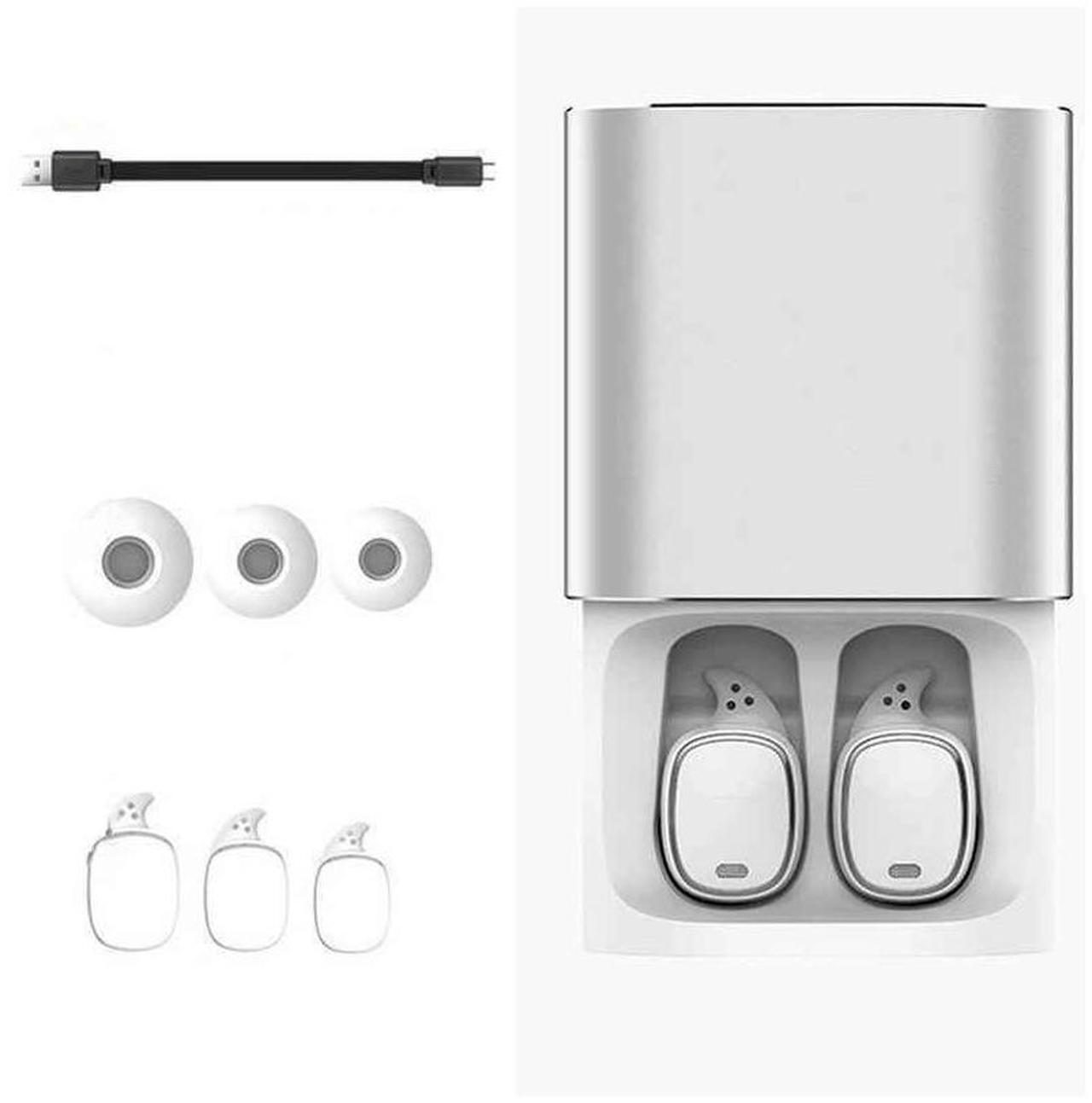Alt view image 3 of 7 - QCY T1 Pro Touch Control Bluetooth Earphones TWS Mini Wireless Headset Music Earbuds with Microphone Handsfree Calls Noise Cancellin 750mAh charging box