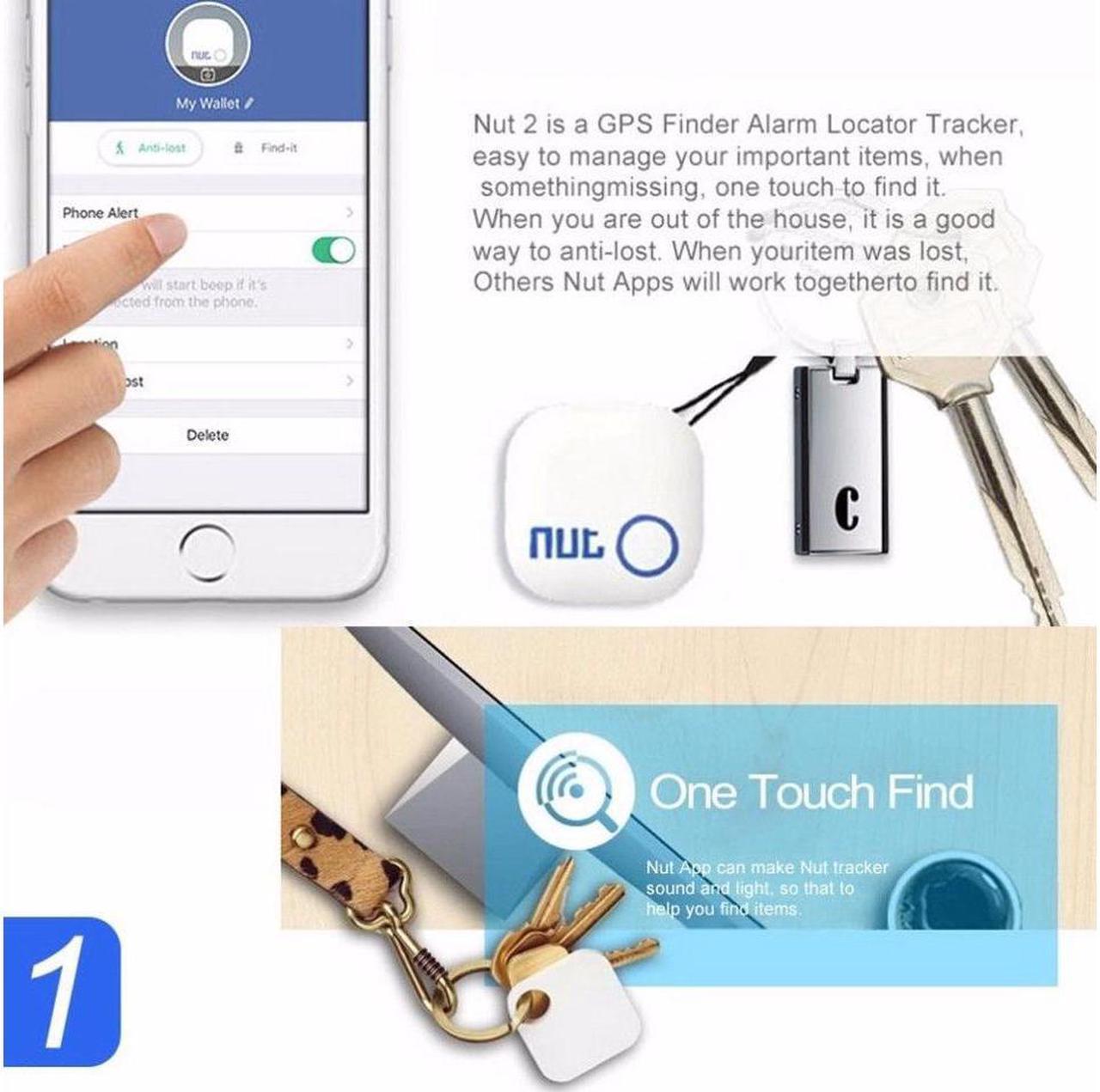 Alt view image 4 of 7 - Flat Mini Gps Waterproof Device Locator Tracker For Kids Car Phone Dog Key Track