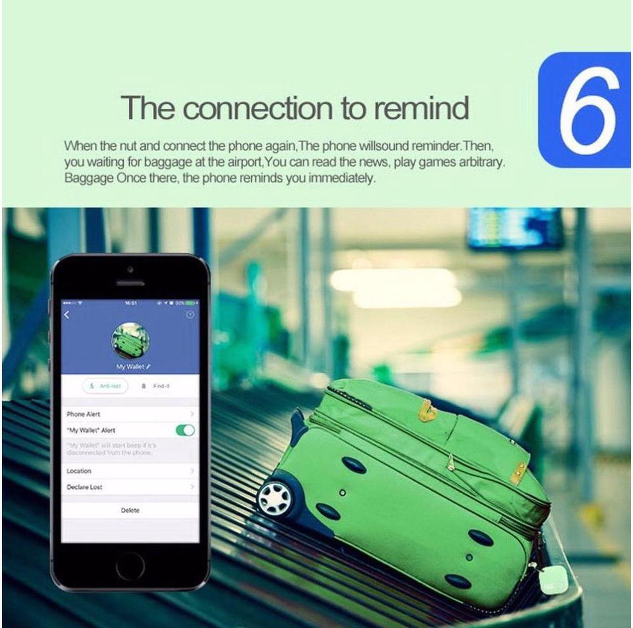 Alt view image 7 of 7 - Flat Mini Gps Waterproof Device Locator Tracker For Kids Car Phone Dog Key Track