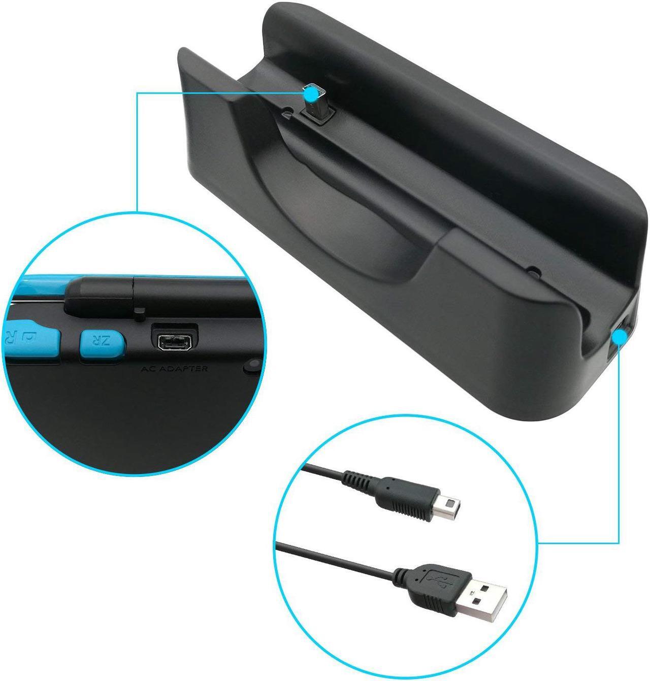 Alt view image 4 of 7 - Charging Dock For New Nintendo 2DS XL, Charging Station Cradle Stand for 2017 New Nintendo 2DS XL/LL With Mini USB Cable