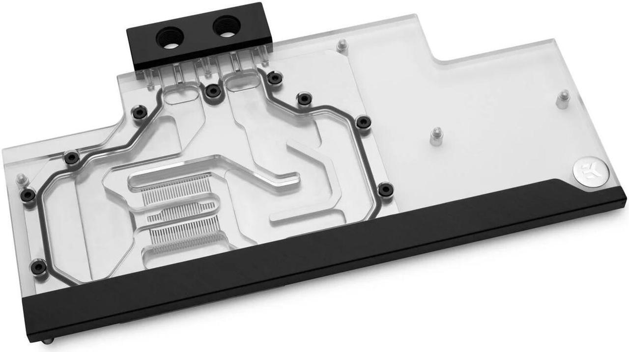 Alt view image 8 of 8 - EKWB EK-FC Trio RTX 2080 Ti Classic RGB GPU Water Block, Nickel/Plexi