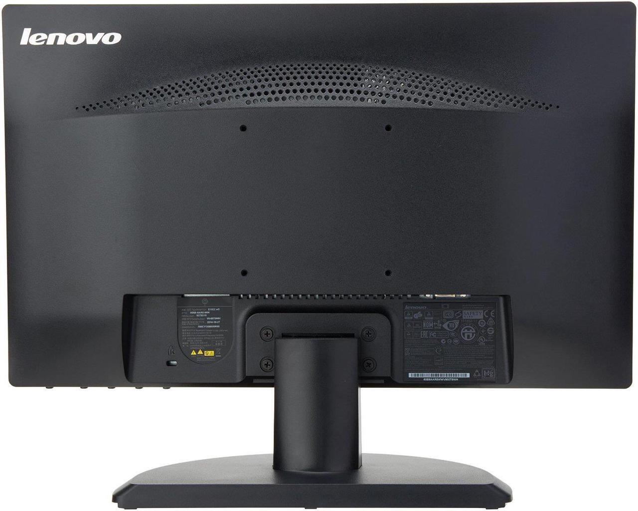 Alt view image 2 of 2 - Lenovo ThinkVision E1922WD 18.5" LED backlit LCD Monitor 1366x768 5ms VGA