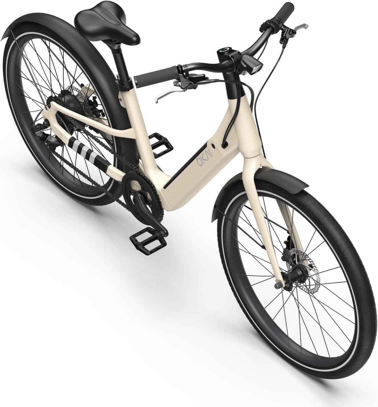 Alt view image 2 of 7 - OKAI EB40 Stride 27.5" Electric Bike - Desert Sand - 40 Miles Range & 20 MPH