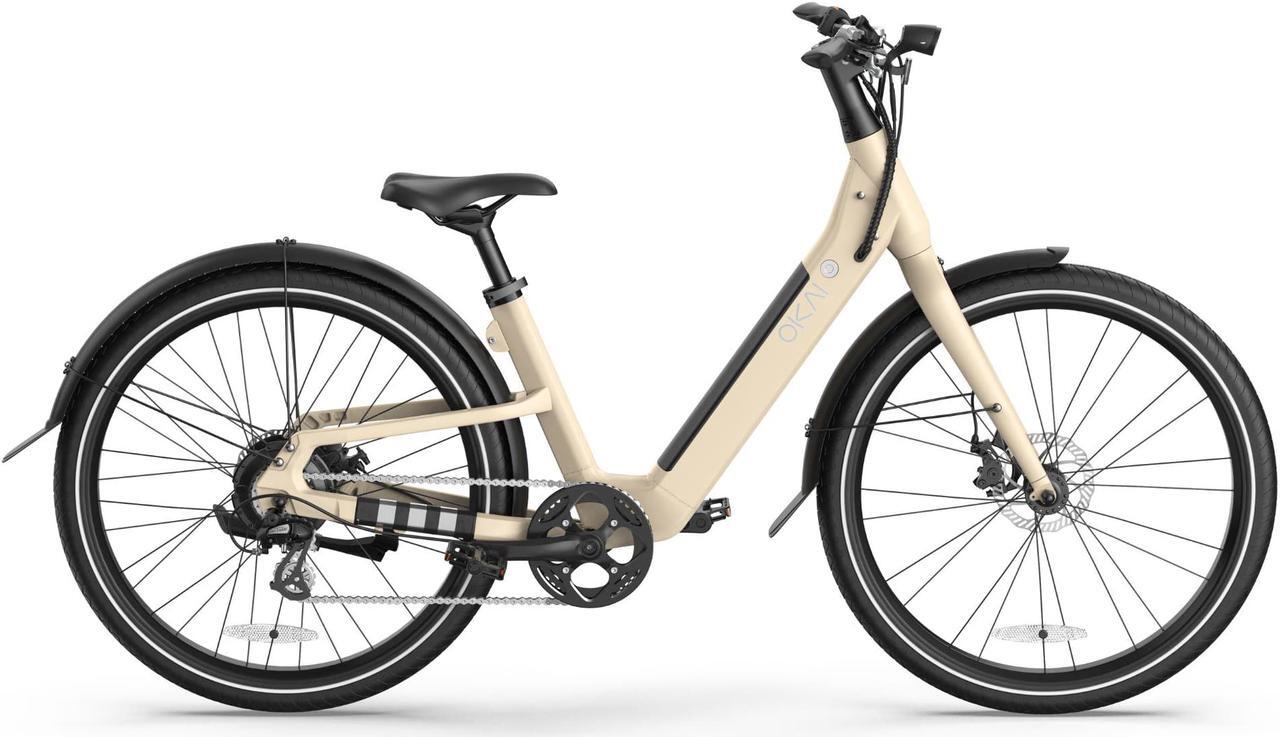 Main image of OKAI EB40 Stride 27.5" Electric Bike - Desert Sand - 40 Miles Range & 20 MPH