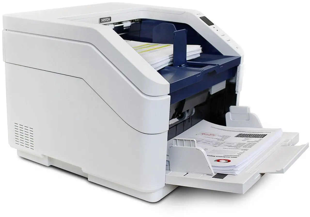 Alt view image 4 of 5 - Xerox W130 Color Duplex High-Performance Scanner w/ Network & Imprinter | ADF Scanner
