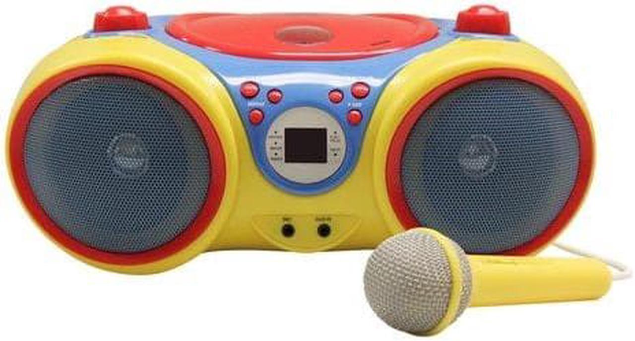Alt view image 7 of 7 - Hamilton Buhl Kids CD Player with Microphone