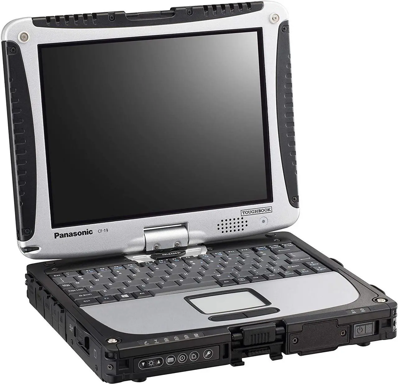 Main image of Panasonic Toughbook CF-19, MK8, 10.1" Touchscreen, Rugged Laptop Convertible Tablet, Intel Core i5-3610ME @2.70GHz, 8GB, 256GB SSD, Wi-fi, Bluetooth, Windows 10 Pro, GPS, 4G LTE