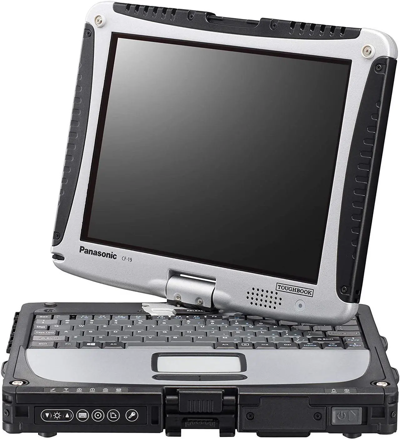 Alt view image 2 of 4 - Panasonic Toughbook CF-19, MK8, 10.1" Touchscreen, Rugged Laptop Convertible Tablet, Intel Core i5-3610ME @2.70GHz, 8GB, 256GB SSD, Wi-fi, Bluetooth, Windows 10 Pro, GPS, 4G LTE