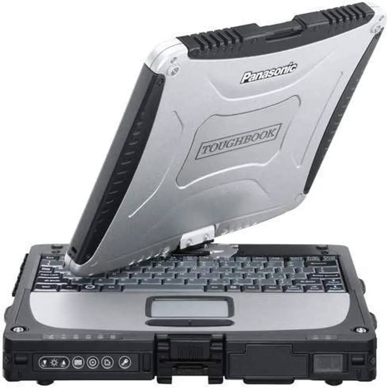 Alt view image 3 of 4 - Panasonic Toughbook CF-19, MK8, 10.1" Touchscreen, Rugged Laptop Convertible Tablet, Intel Core i5-3610ME @2.70GHz, 8GB, 256GB SSD, Wi-fi, Bluetooth, Windows 10 Pro, GPS, 4G LTE