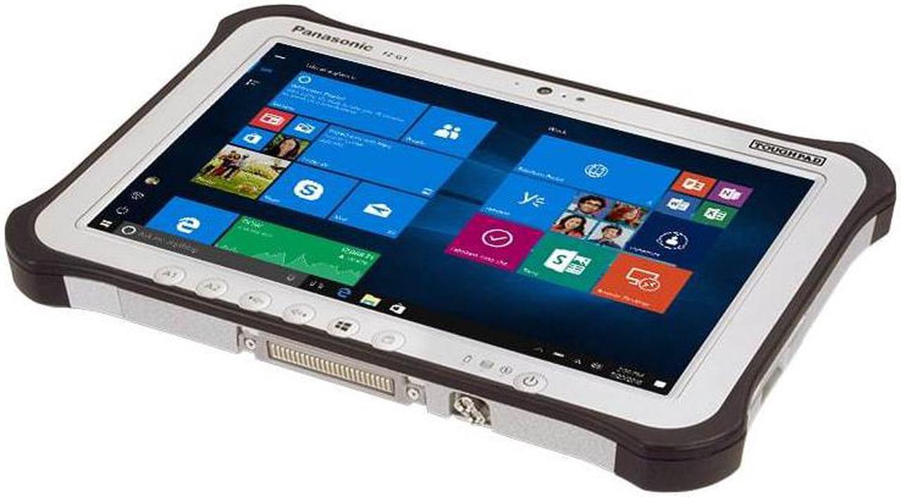 Alt view image 3 of 4 - Panasonic Toughpad FZ-G1 MK4, Rugged Tablet - PC, Intel Core i5-6300U @ 2.40GHz, LAN, 10.1" WUXGA Multi Touch + Digitizer, 128GB SSD, 8GB, Webcam, Rear Camera, TPM 2.0, Windows 10 Pro