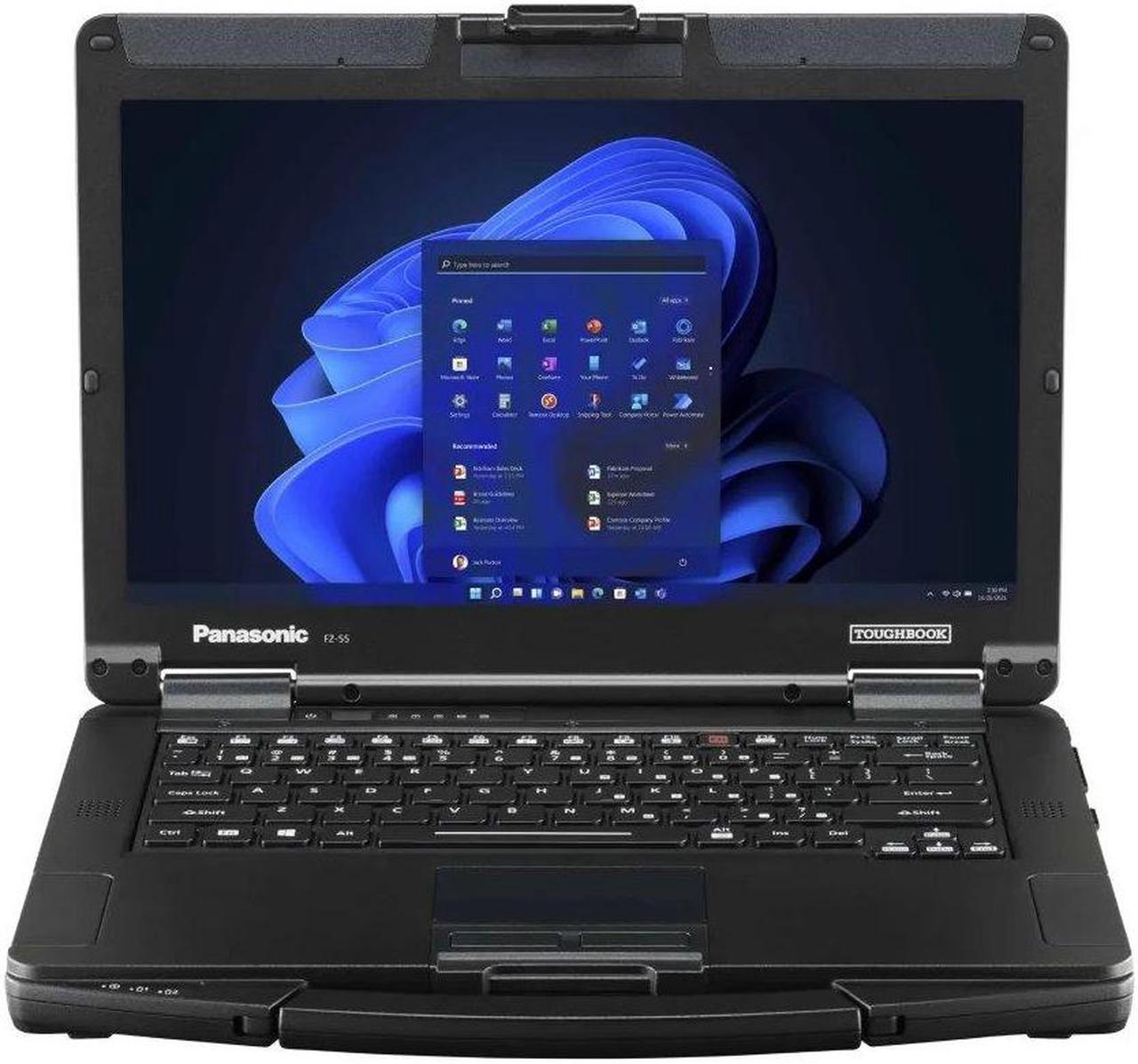 Panasonic Toughbook FZ-55 MK3, FZ-55JA601BM, 14" FHD Multi-Touch, Intel Core i7-1370P, 16GB, 512GB OPAL SSD, Infrared Webcam, Windows 11 Pro