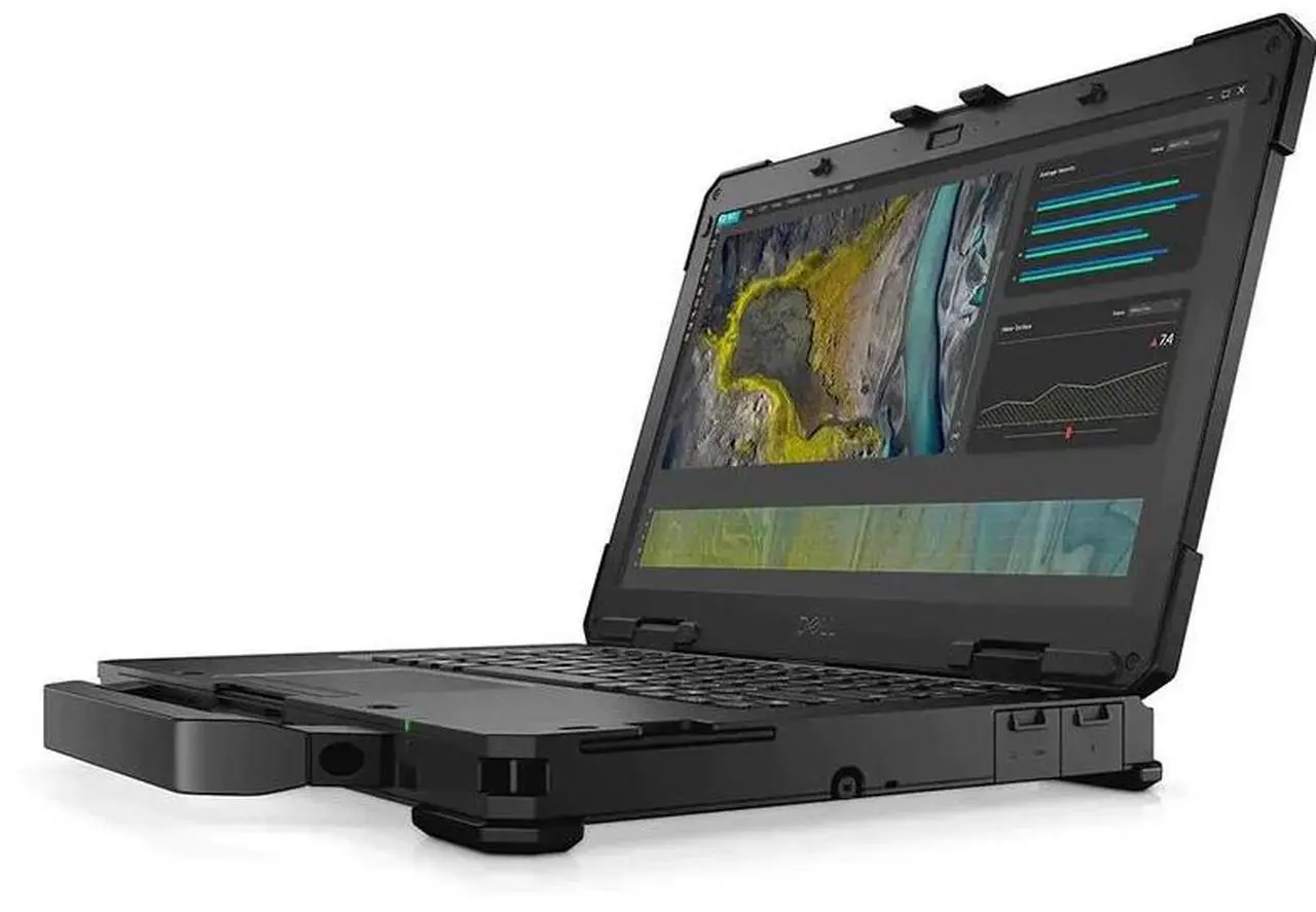 Alt view image 3 of 6 - Dell Latitude 5430 Rugged Touchscreen, Intel Core i7-1185G7, 16GB, 512GB SSD, HD Webcam, Backlit Keyboard, Windows 11 Pro