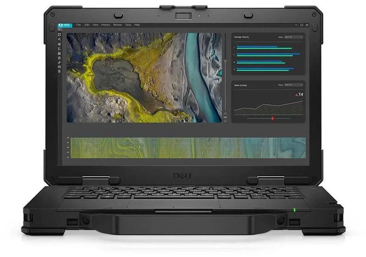 Alt view image 2 of 6 - Dell Latitude 5430 Rugged Touchscreen, Intel Core i7-1185G7, 16GB, 512GB SSD, HD Webcam, Backlit Keyboard, Windows 11 Pro