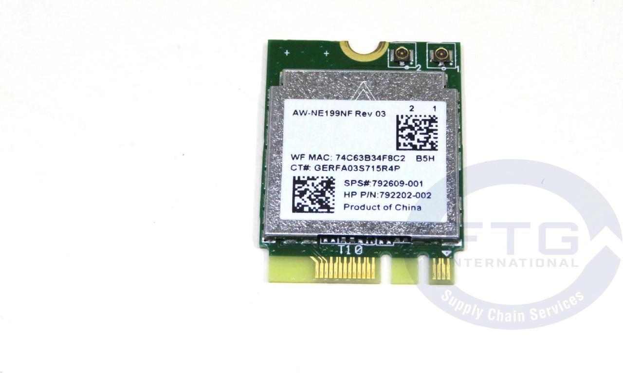 Alt view image 2 of 2 - 792609-001 / 792202-002 WLAN RT SHANKS BGN 1x1 AZ