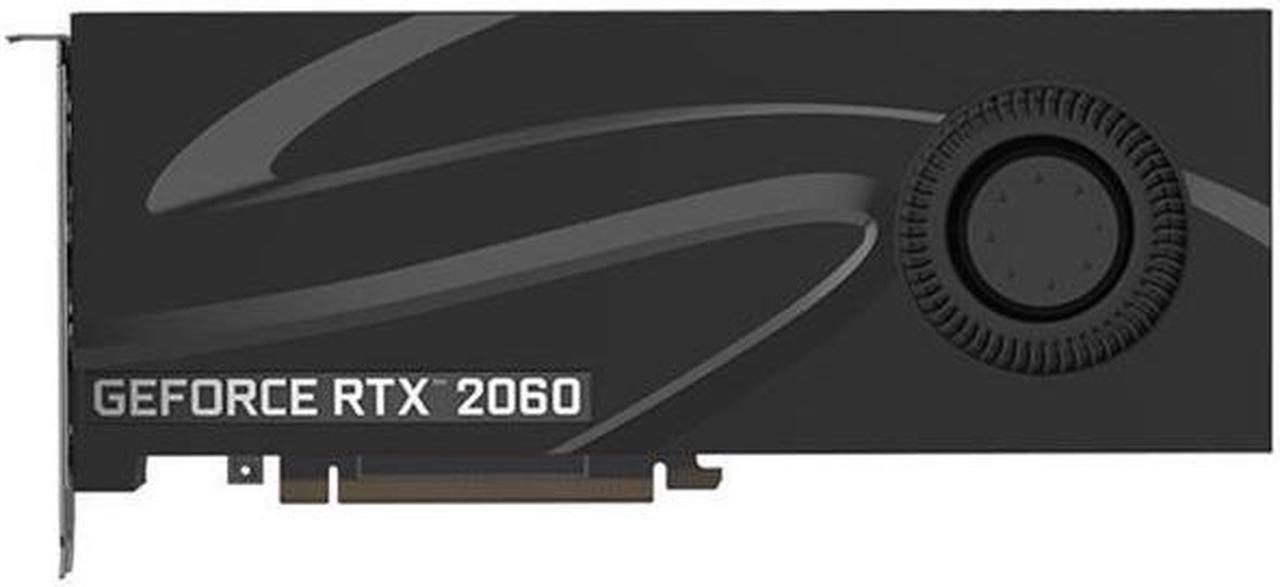 Main image of PNY GeForce RTX 2060 Graphic Card - 1.37 GHz Core - 1.68 GHz Boost Clock - 6 GB GDDR6 - Full-height - Dual Slot Space Required