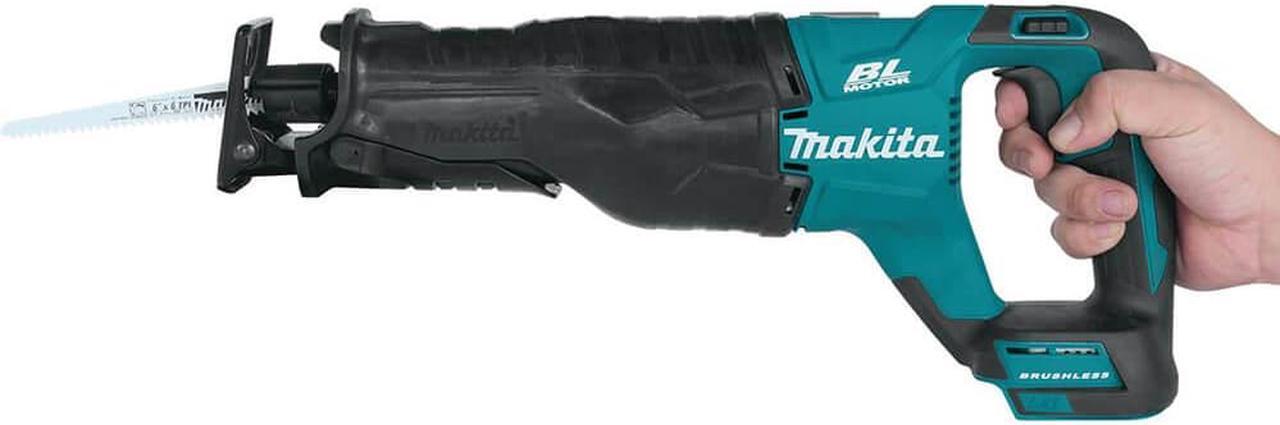 Alt view image 10 of 20 - Makita XRJ05Z 18V LXT Brushless Reciprocating Saw (Tool Only)