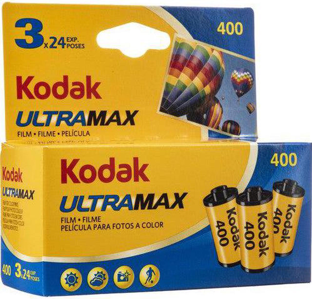 Alt view image 6 of 15 - Kodak 6034052 Ultra Max 400 Film (Blue/Yellow)