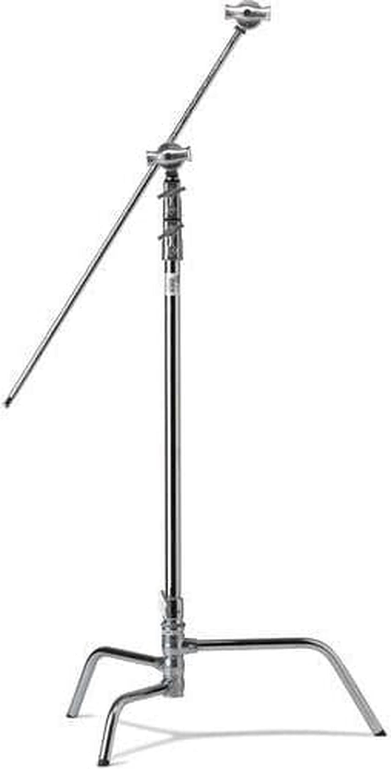 Alt view image 7 of 9 - Kupo 40" Master C-Stand with Turtle Base Kit, Silver #KS704712
