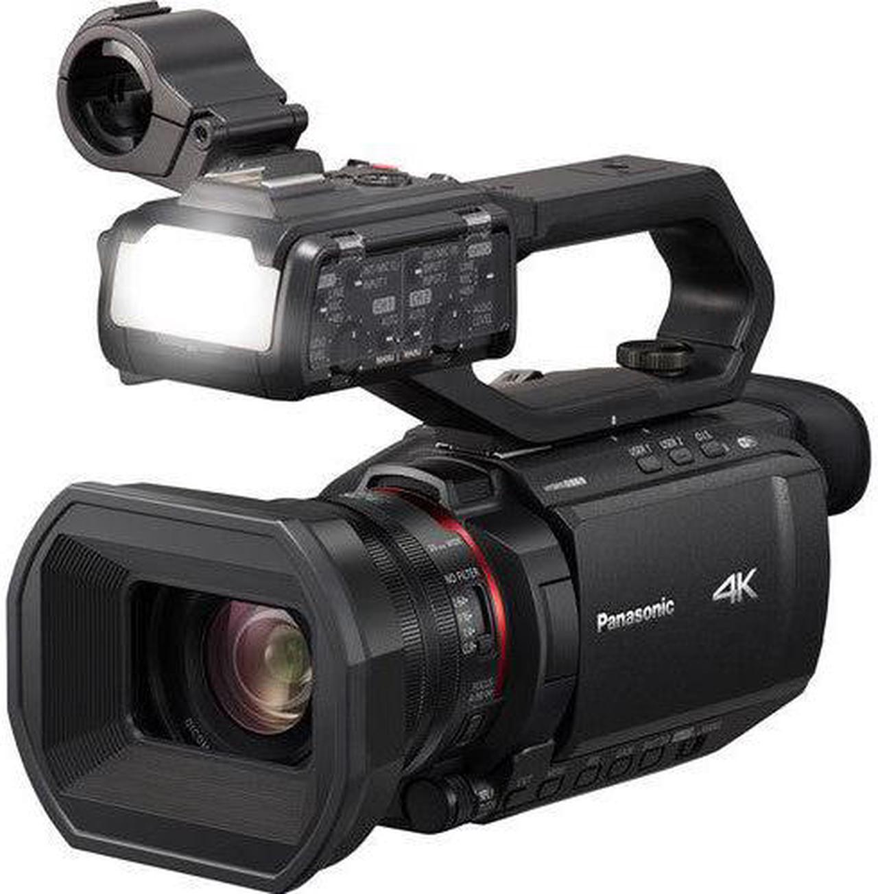 Alt view image 9 of 14 - Panasonic HC-X2000 4K Professional Camcorder with Handle Unit