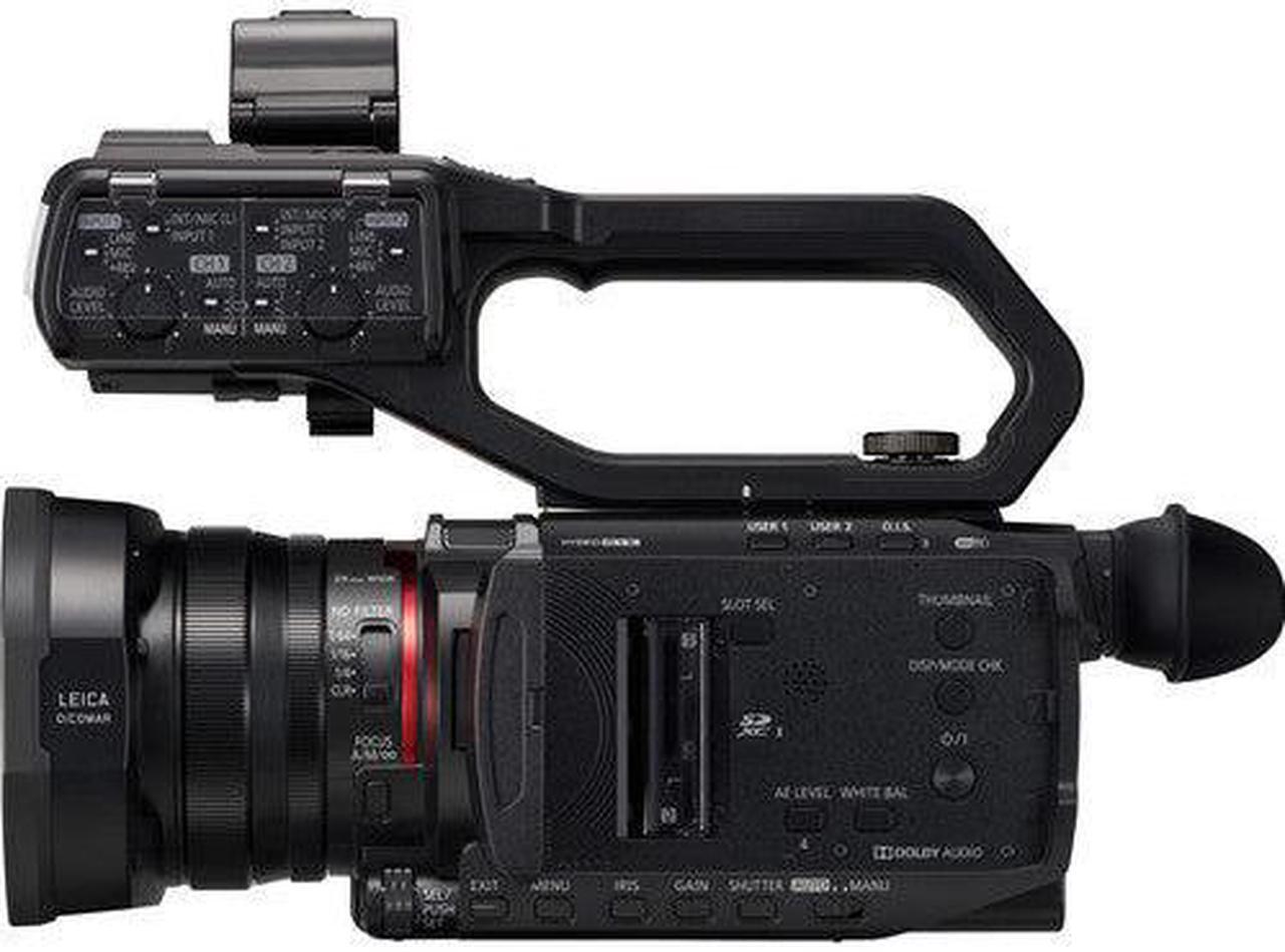 Alt view image 10 of 14 - Panasonic HC-X2000 4K Professional Camcorder with Handle Unit