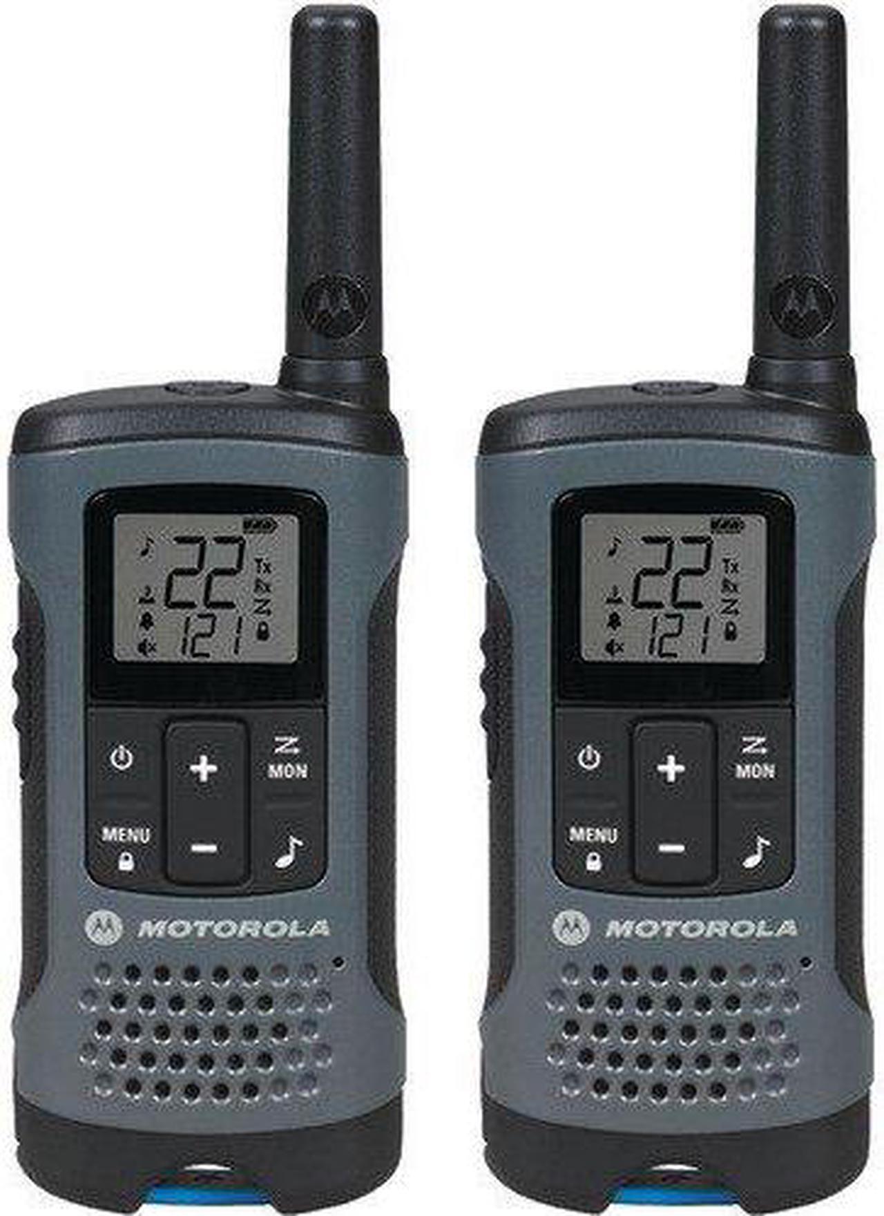 Main image of MOTOROLA T200 Two Way Radio,Gray,NiMh or Alkaline,PK2