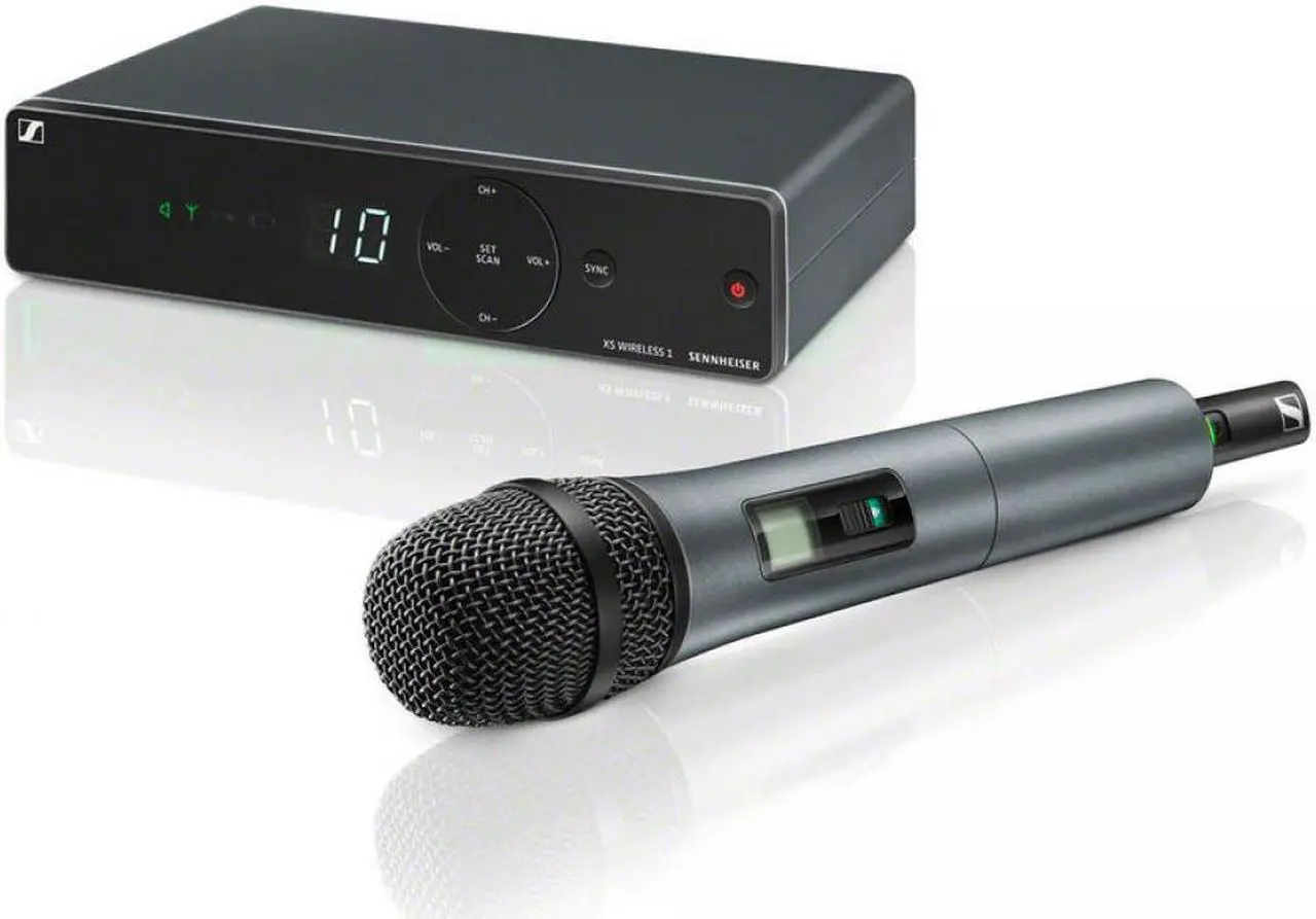 Alt view image 2 of 13 - Sennheiser XSW 1-835-A Wireless Vocal Set, Frequency Band A: 548-572MHz