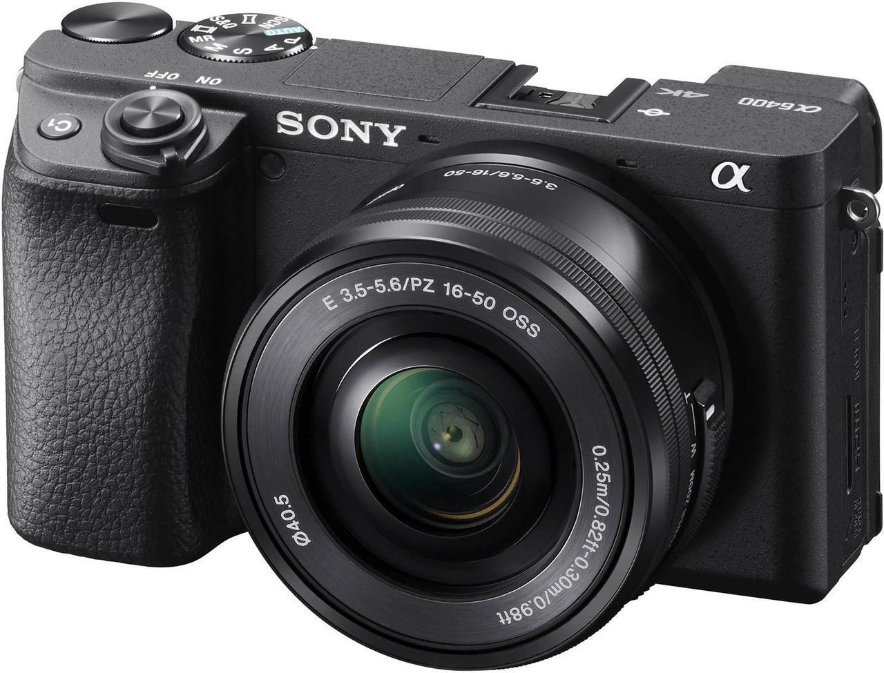 Alt view image 16 of 20 - Sony Alpha a6400 Mirrorless Digital Camera with 16-50mm Lens