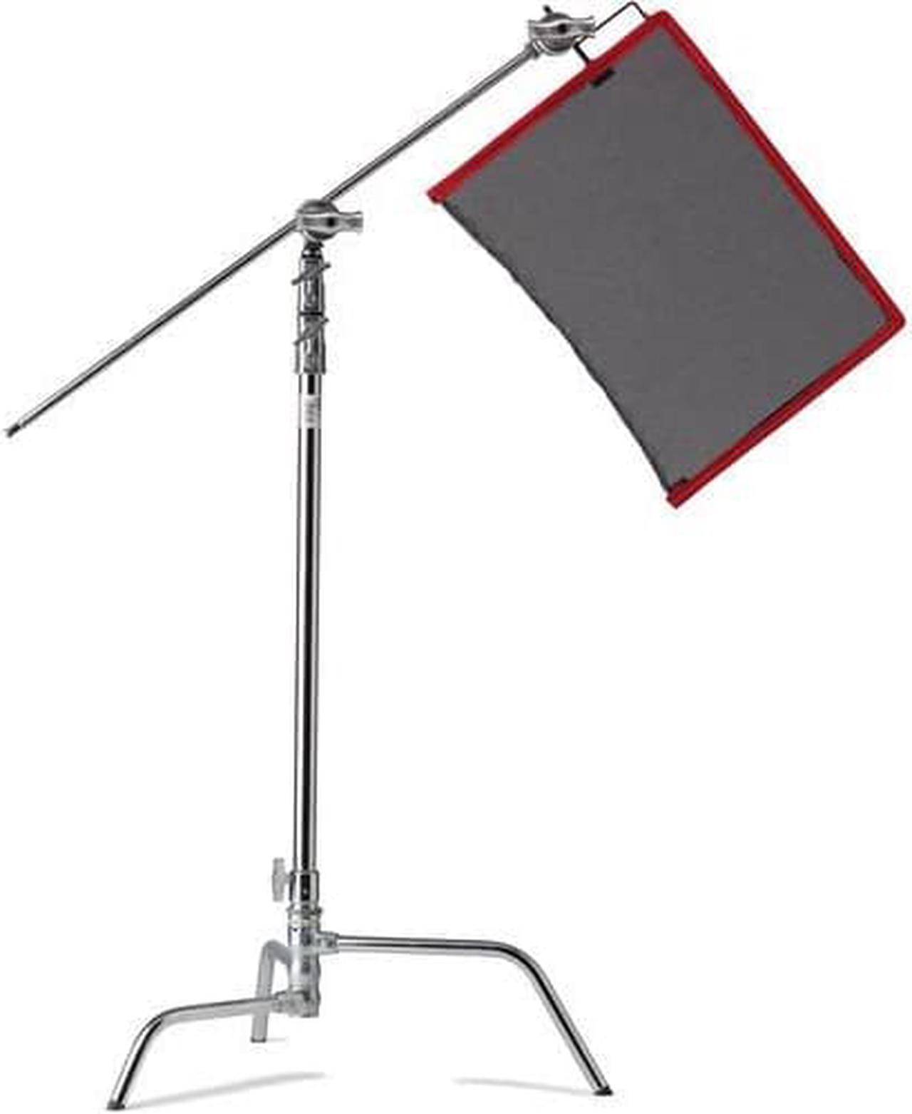 Alt view image 5 of 9 - Kupo 40" Master C-Stand with Turtle Base Kit, Silver #KS704712