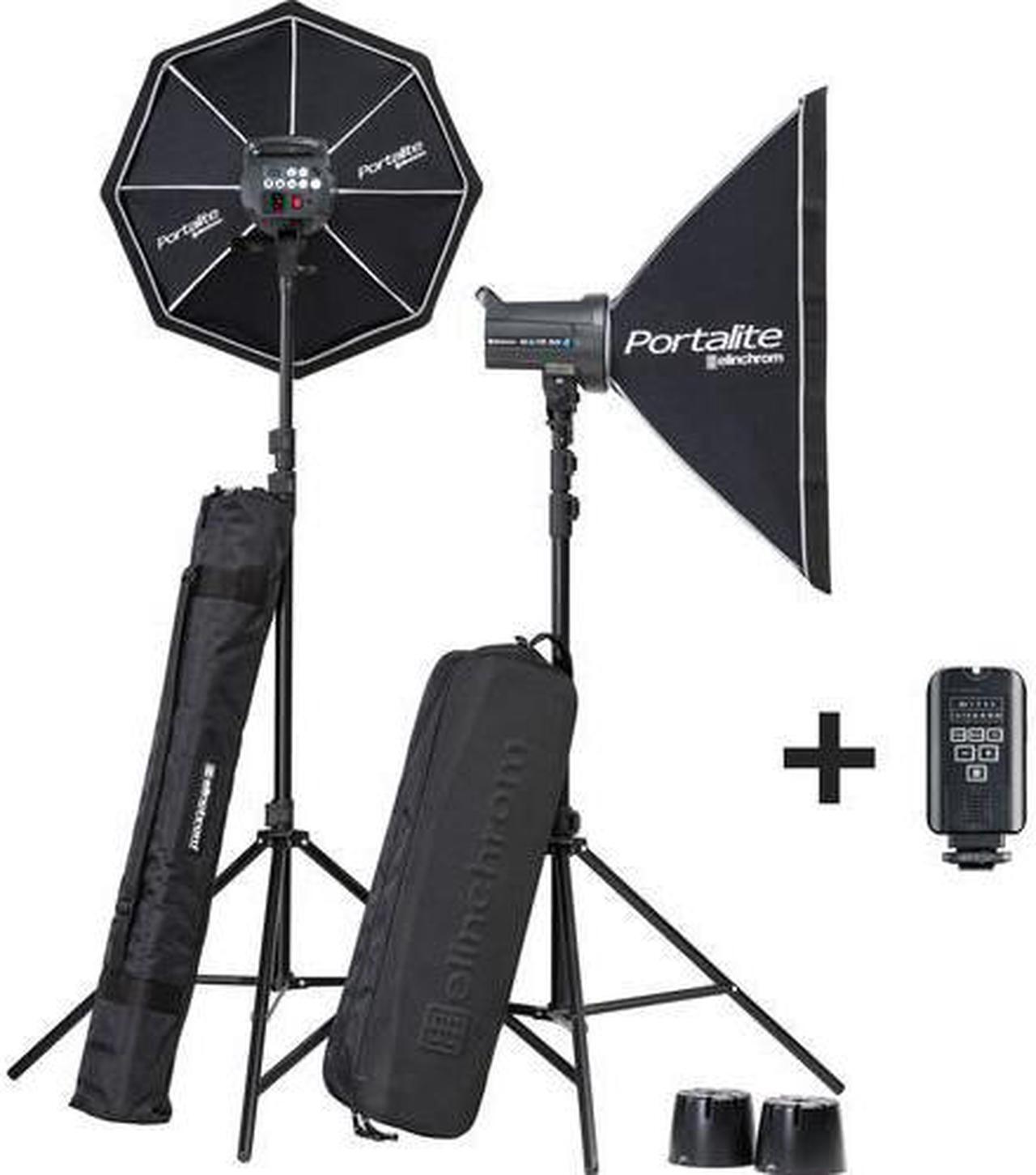Alt view image 4 of 4 - Elinchrom D-Lite RX 4, 4 Softbox To Go Kit #EL20839.2