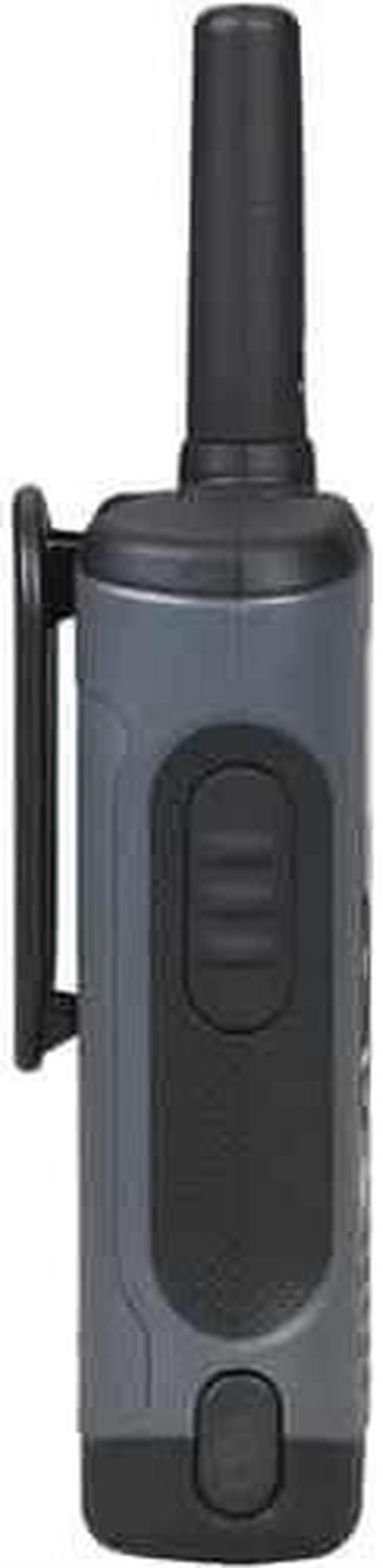 Alt view image 8 of 20 - MOTOROLA T200 Two Way Radio,Gray,NiMh or Alkaline,PK2