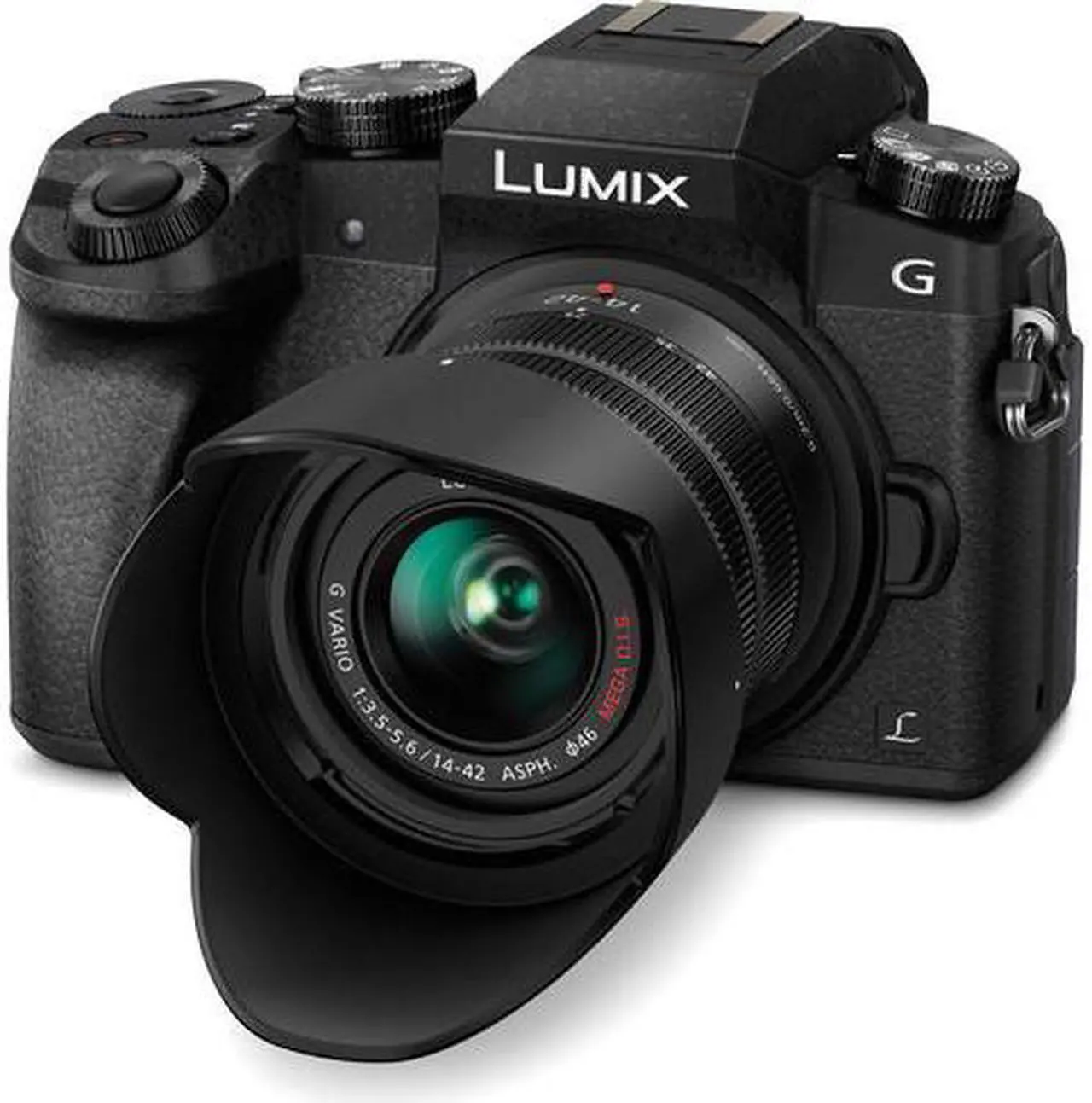 Alt view image 19 of 20 - Panasonic DMCG7/B, 14-42mm F/3.5-5.6 Ii Mega OIS, Black