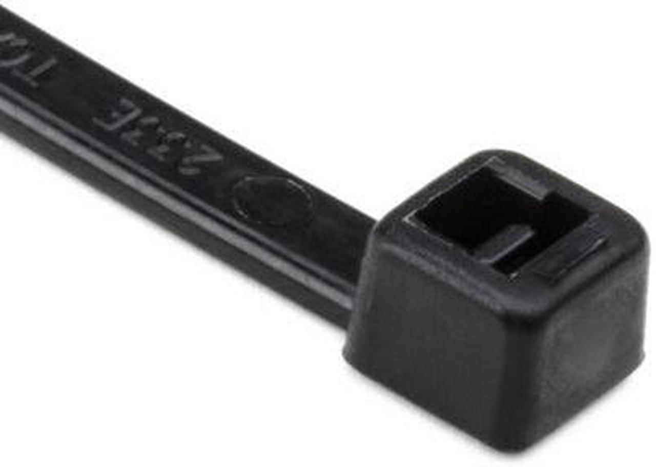 Alt view image 3 of 4 - HellermannTyton - Cable Tie,8" x 1/8", Black, 30 lb./ 100 pk