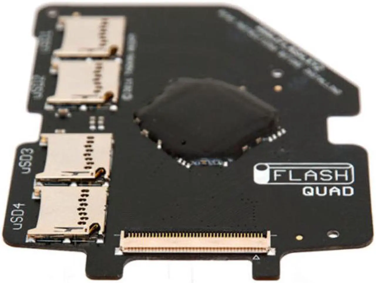 Alt view image 3 of 5 - iFlash Quad MicroSD Adapter iPod 5G 6G 7G Video Classic Upto 4x Micro SD Cards