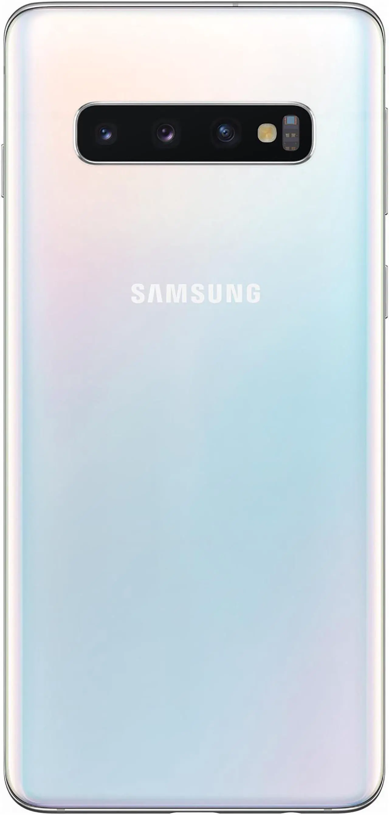 Alt view image 4 of 6 - Samsung Galaxy S10 G973 128GB Unlocked GSM LTE Phone with Triple 12 MP + 12 MP + 16 MP Rear Camera - Prism White (International Version)