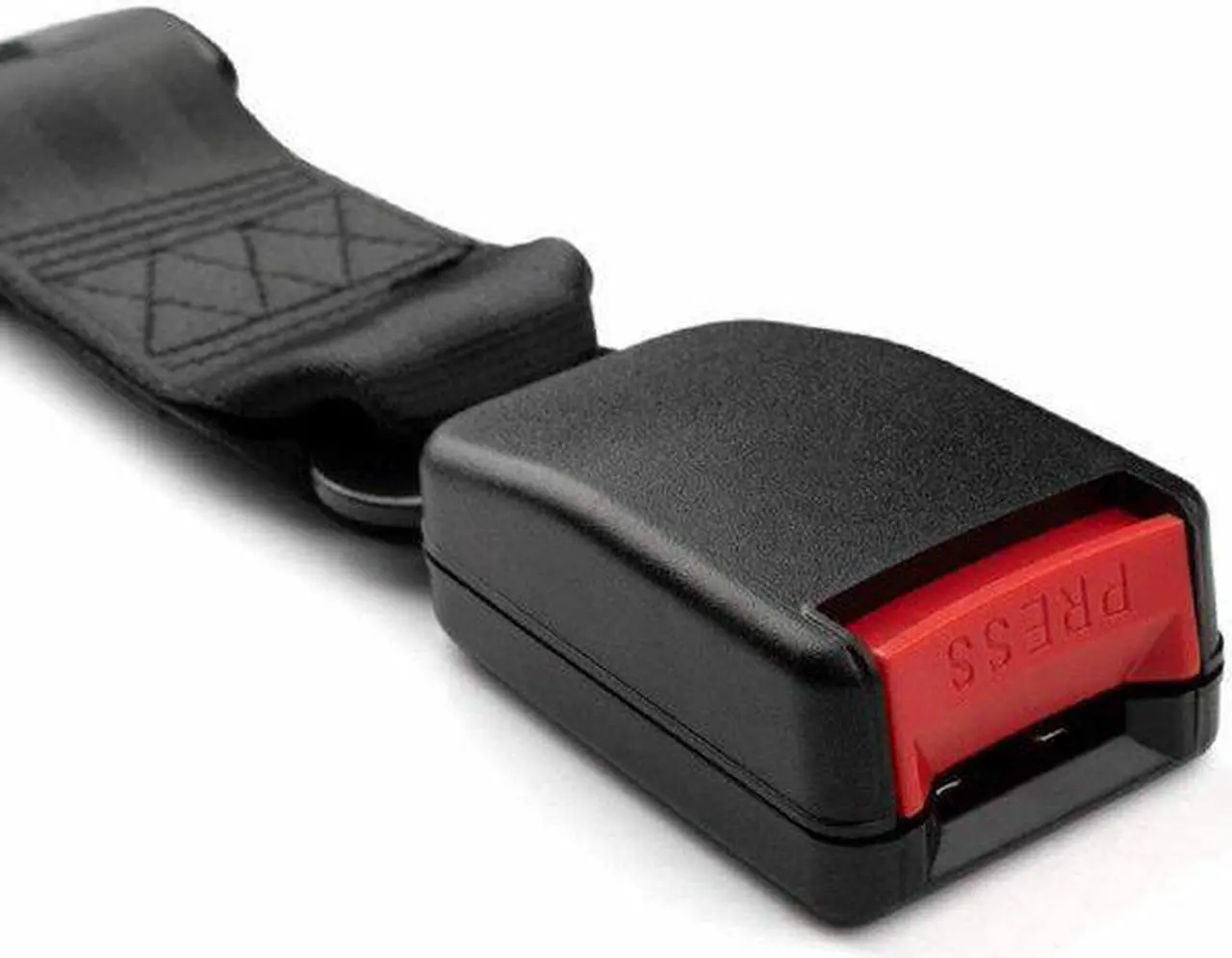 Alt view image 4 of 5 - 2pcs Seat Belt Extender 10" Car Buckle Extender for Cars, Easy to Install,Black