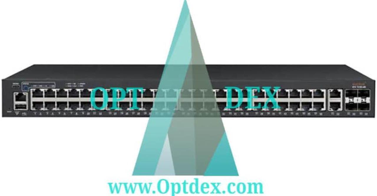 Alt view image 3 of 3 - ruckus wireless icx 7150 48-port switch with 2x10 gbe uplinks