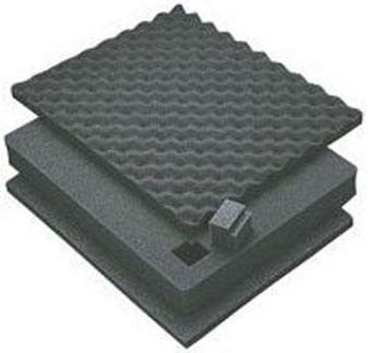 Alt view image 8 of 11 - Pelican 1450 3-Piece Replacement Pick N' Pluck Foam Set (Grey)