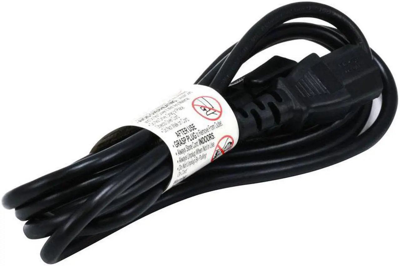 Main image of LOT_25_FX429 LOT OF 25 Dell Latitude Precision Studio 3FT 3-PIN 125V Power Cords Cables FX429 Power Cable Lots
