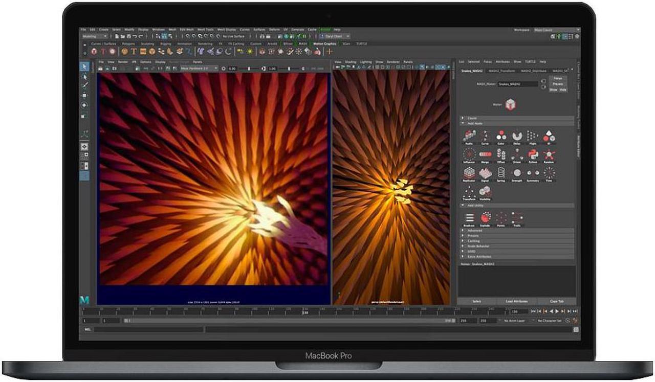Main image of Apple A Grade Macbook Pro 13.3-inch (Retina, Space Gray, Touch Bar) 3.3Ghz Dual Core i5 (Mid 2017) MPXV2LL/A-BTO 512GB SSD 8GB Memory 2560x1600 Display Mac OS Sierra Power Adapter Included