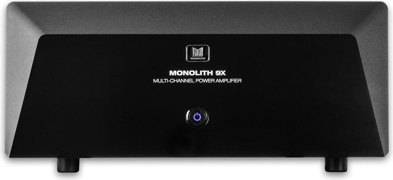 Alt view image 3 of 5 - Monoprice Monolith 9 Channel Multi-Channel Home Theater Power Amplifier With XLR Inputs (3x200 Watts + 6x100 Watts)