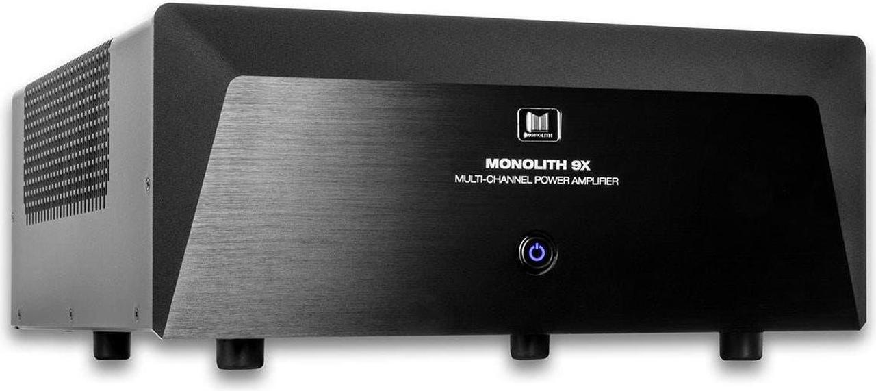 Alt view image 5 of 5 - Monoprice Monolith 9 Channel Multi-Channel Home Theater Power Amplifier With XLR Inputs (3x200 Watts + 6x100 Watts)