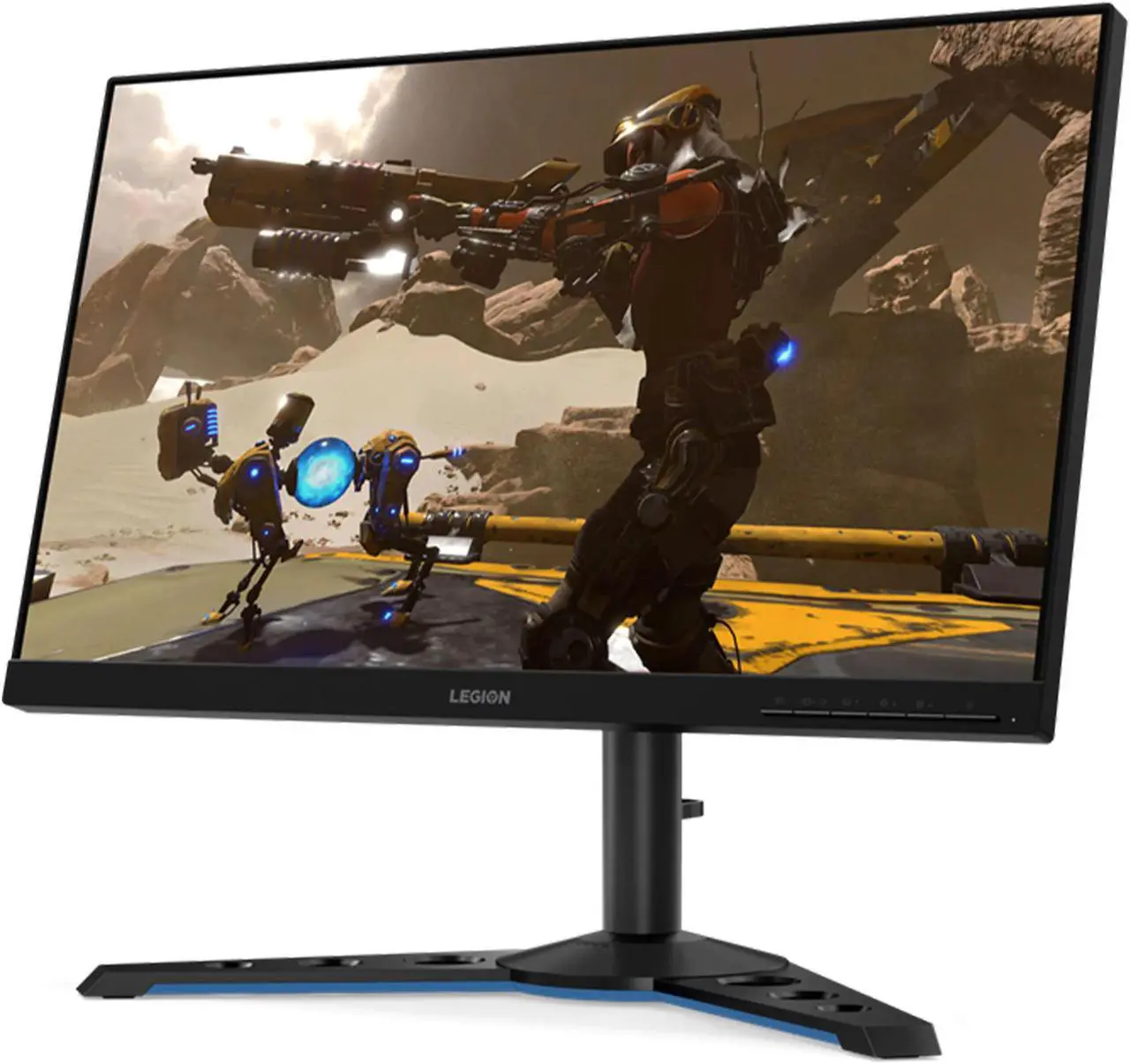 Alt view image 3 of 20 - Lenovo 25" (24.5" Viewable) 240 Hz IPS FHD IPS Gaming Monitor FreeSync Premium & G-Sync Compatible 99% sRGB HDMI, DisplayPort, USB, Audio Legion Y25-25