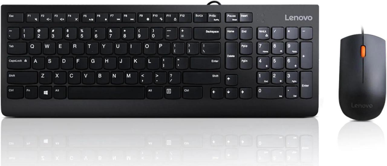 Lenovo 300 USB Combo Keyboard & Mouse - US English